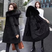 Image 3 of Women’s Luxury Faux Fur-Lined Parka