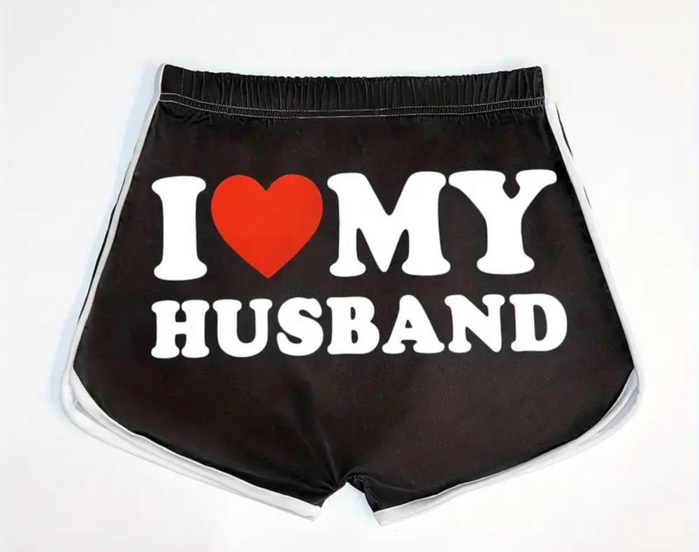 Image of I ❤️ My Husband Shorts