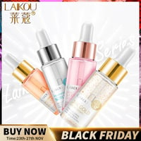 Image 1 of LAIKOU Serum Japan Sakura Essence Anti-Aging Hyaluronic Acid Pure 24K Gold Whitening Vitamin C The O