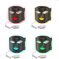 Image 3 of Food grade silicone beauty mask with LED photons home use beauty equipment 7 colors led face mask