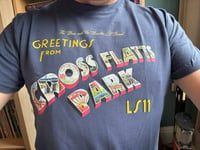 ‘Greetings From Cross Flatts Park’ T-shirt. 