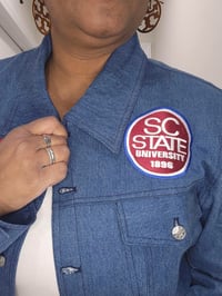 Image 2 of SC STATE ALUMNI CHENILLE STITCHED DENIM JACKET