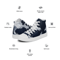 Image 10 of Whitecap Women’s High Top Canvas Shoes