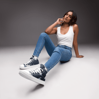 Image 5 of Whitecap Women’s High Top Canvas Shoes