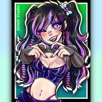 Scene Queen (OC) Print 