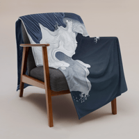 Image 6 of Whitecap Throw Blanket