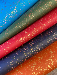 Image 1 of Metallic SPLATTER papers; MANY combinations available