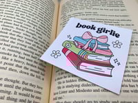 Image 2 of Book Girlie Sticker