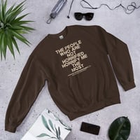 Image 1 of Horrified old school Unisex Sweatshirt