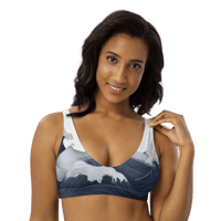 Image 1 of Whitecap Recycled Padded Bikini Top