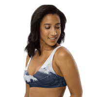 Image 3 of Whitecap Recycled Padded Bikini Top