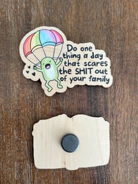 Image 2 of Scare Your Family Funny Magnet