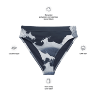 Image 14 of Whitecap Moody Recycled High-Waisted Bikini Bottom