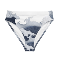 Image 6 of Whitecap Light Recycled High-Waisted Bikini Bottom