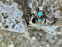 Image 7 of Kingman 3 Stone Drop Pendant