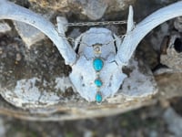Image 4 of Kingman 3 Stone Drop Pendant