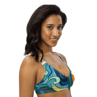 Image 4 of Sunrise Recycled Padded Bikini Top