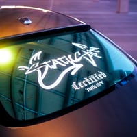 Image 4 of EVIL GRAFFITI SUPPORT BANNER (REAR WINDOW)