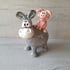 Donkey and pig. Handmade pottery. Image 3