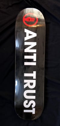 Anti Trust Skateboards Red Hand Board