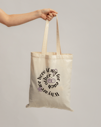 Canvas Bag "Why are we?"