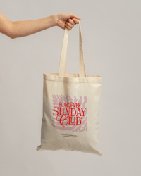 Canvas Bag "Sunday Club"