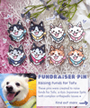 Doggo Fundraiser Pin (Spitz, Corgi, Husky, Border Collie) - Enamel Pin