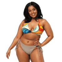 Image 7 of Sunrise Recycled String Bikini Top