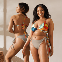 Image 5 of Sunrise Recycled String Bikini Top
