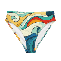 Image 7 of Sunrise Recycled High-Waisted Bikini Bottom