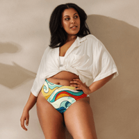Image 14 of Sunrise Recycled High-Waisted Bikini Bottom