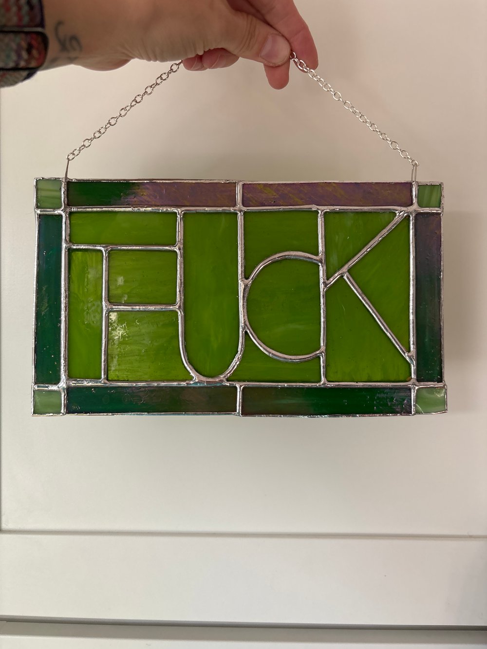 Image of Green F Sign