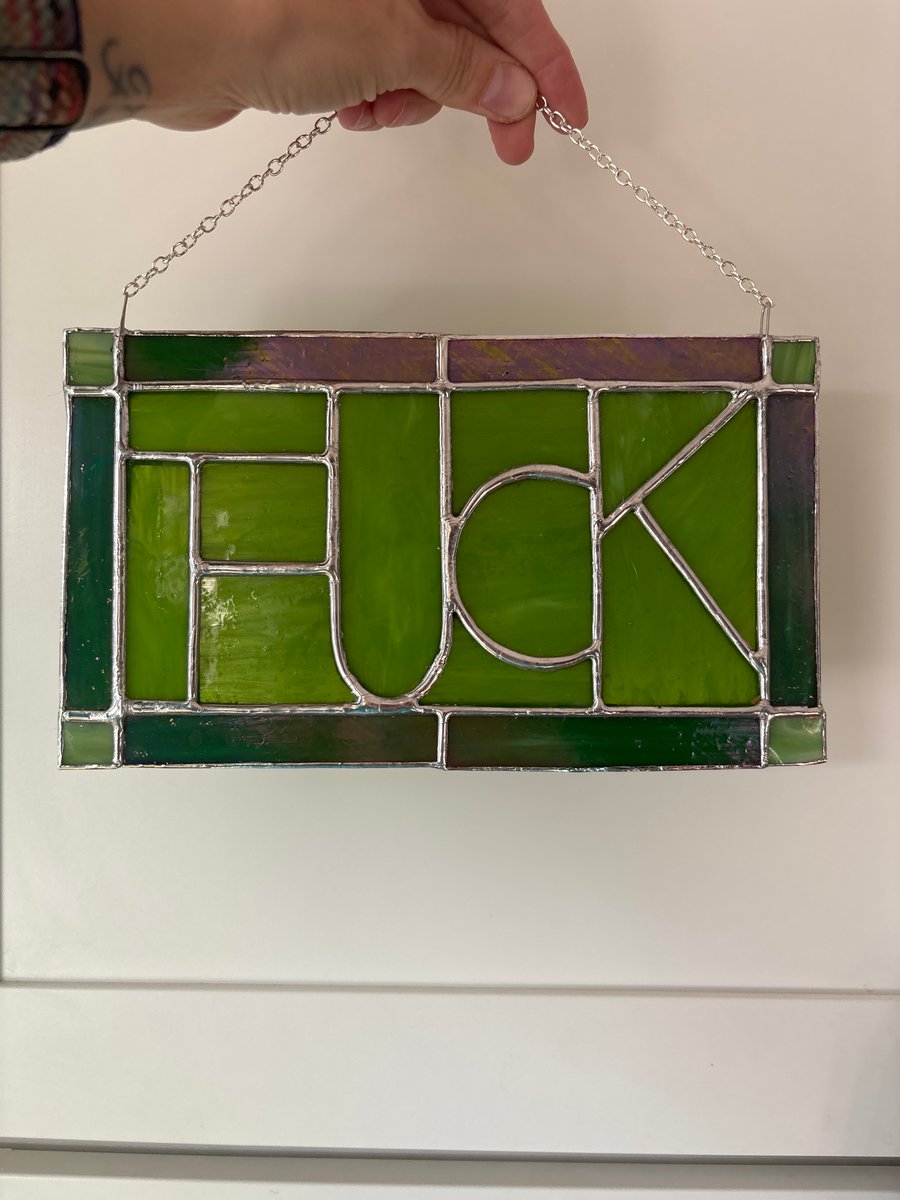 Image of Green F Sign