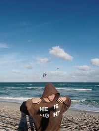 Image 3 of "HE IS LIGHT" ZIP-UP HOODIE 