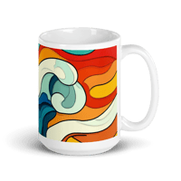 Image 3 of Sunrise White Glossy Mug