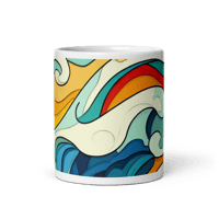 Image 7 of Sunrise White Glossy Mug