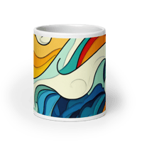 Image 5 of Sunrise White Glossy Mug