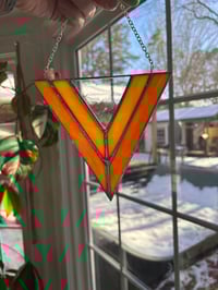 Image 2 of Peach Boho Triangle