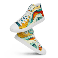 Image 1 of Sunrise Women’s High Top Canvas Shoes