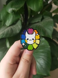 Image 1 of Flower Bloop Enamel Pin