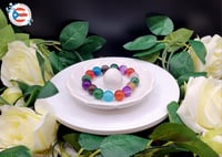 Image 1 of Assorted Crystal/Gemstone Bracelets 5