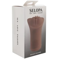 Image 1 of Selopa Pocket Pleaser Stroker in Dark
