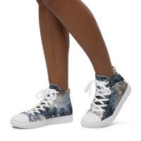 Image 2 of Maritime Women’s High Top Canvas Shoes