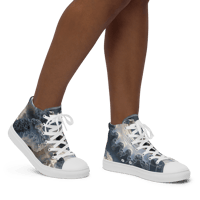 Image 3 of Maritime Women’s High Top Canvas Shoes