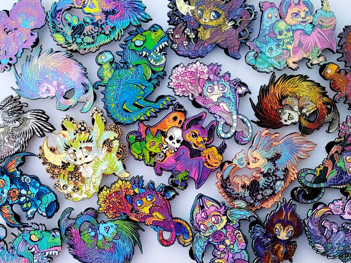 Image of 2024 LEFTOVERS {pins & stickers}