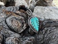 Image 2 of Kingman Leaf Pendant