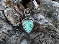 Image 3 of Kingman Leaf Pendant