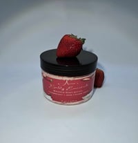 Image 2 of Strawberries & Cream Whipped Body Butter (8oz)