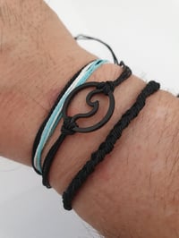 Image 2 of Men's Bracelet ANA Collection Fashion Jewelry Simple Blue