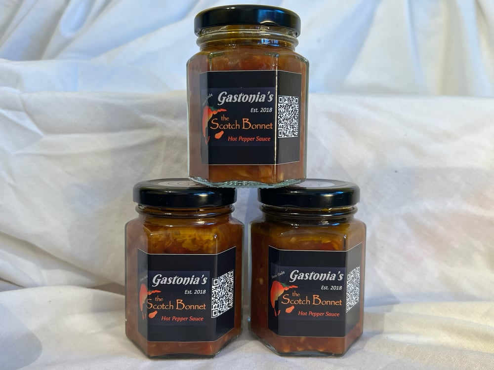 Image of Special offer 3 for £18.  3x 190ml Gastonia's Scotch Bonnet Hot Pepper Sauce x3 easter sale £14